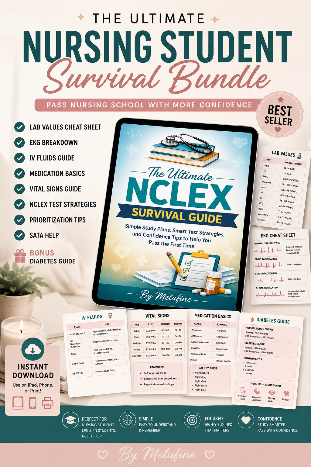 The ultimate nursing student survival ebook