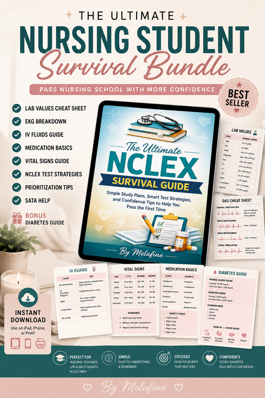 The ultimate nursing student survival ebook