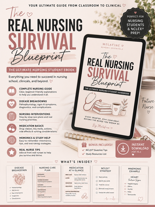 The real nursing survival blueprint